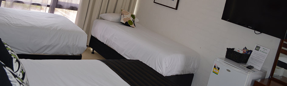 Comfortable rooms with parking at your doorstep and breakfast baskets available